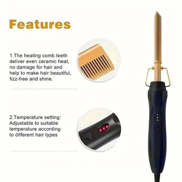 BowLift | Hot Comb for Thick and Coarse Hair