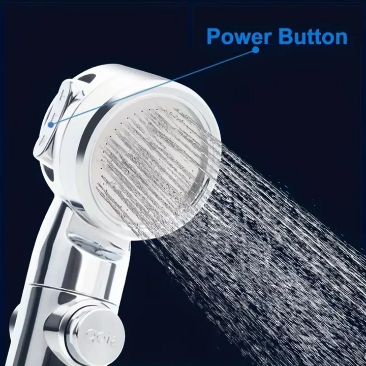BowLift | Portable USB Rechargeable Water Pump Shower Head