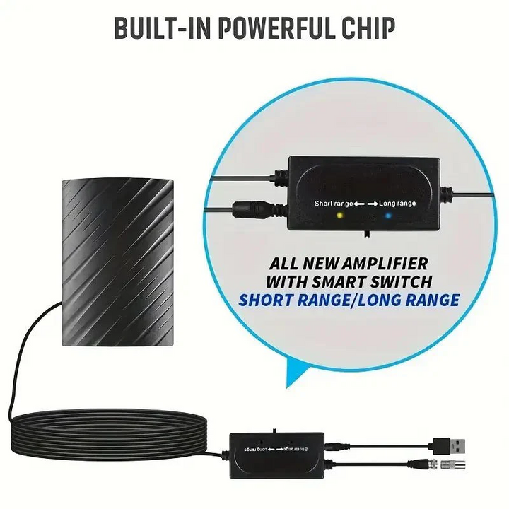BowLift | Long Distance Indoor Outdoor HDTV Antenna