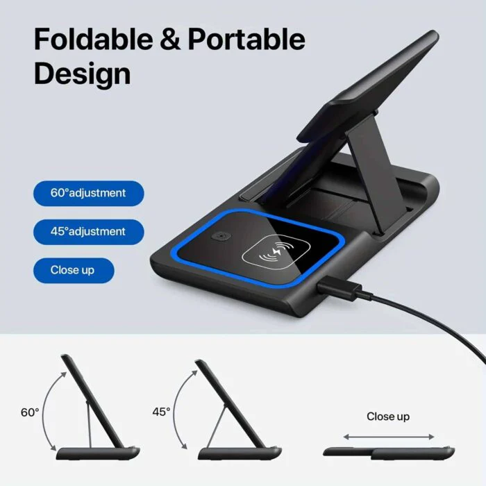 BowLift | 3 in 1 Wireless Induction Charger for IPhone