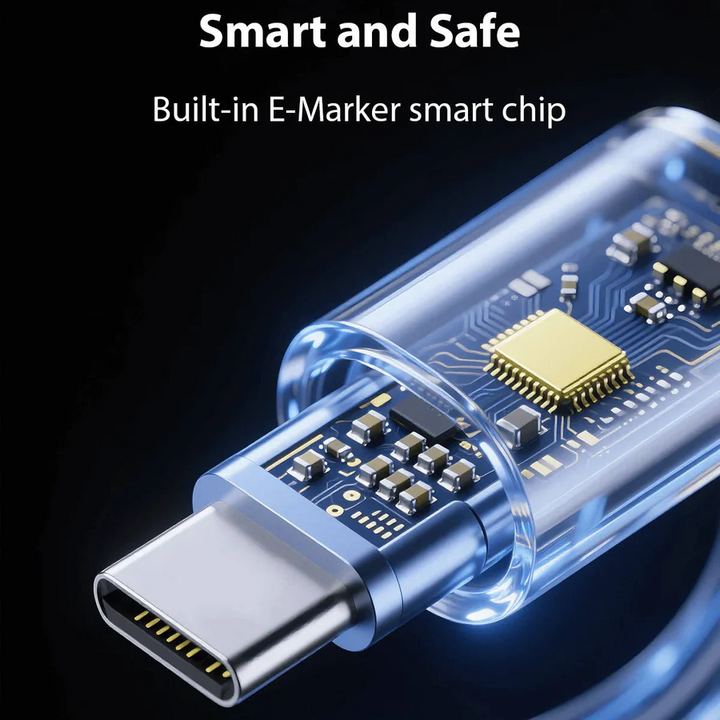 BowLift | Magnetic Anti Tangle Cable Super Fast Charging