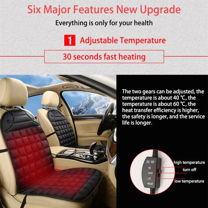 BowLift | Heated Car Seat Cushion