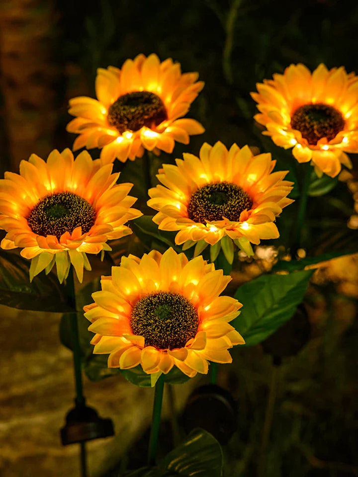 BowLift | Waterproof Solar Sunflower Lamp for Garden & Terrace