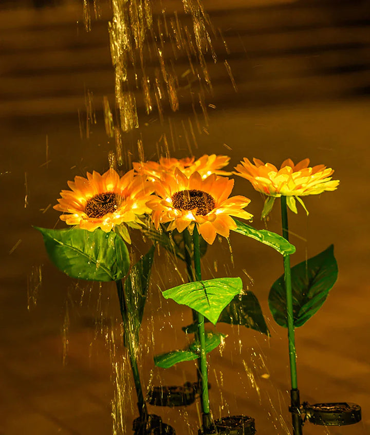 BowLift | Waterproof Solar Sunflower Lamp for Garden & Terrace