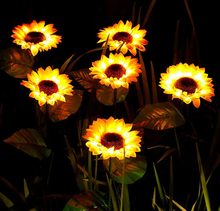 BowLift | Waterproof Solar Sunflower Lamp for Garden & Terrace