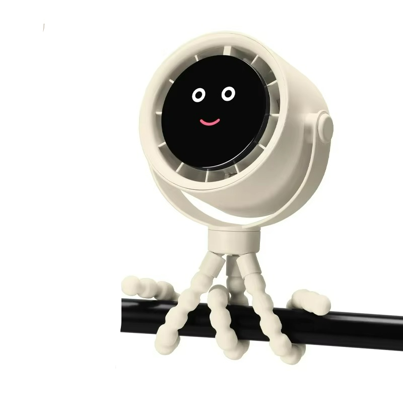 BowLift | Mini USB Fan with Battery, Flexible Mounting and Mobility