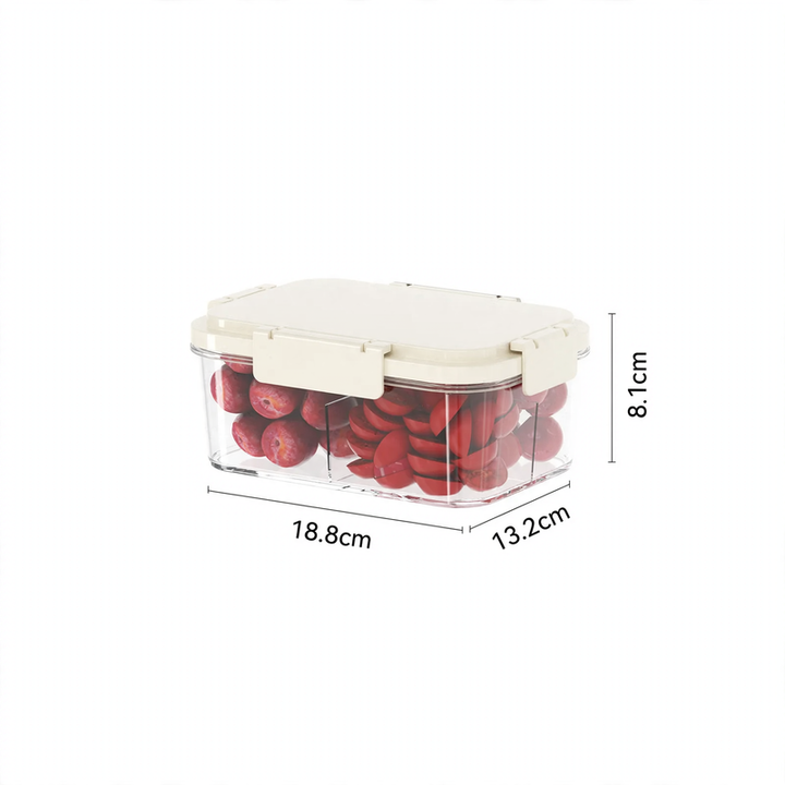 Portable fresh-keeping box with handle and cooling pack
