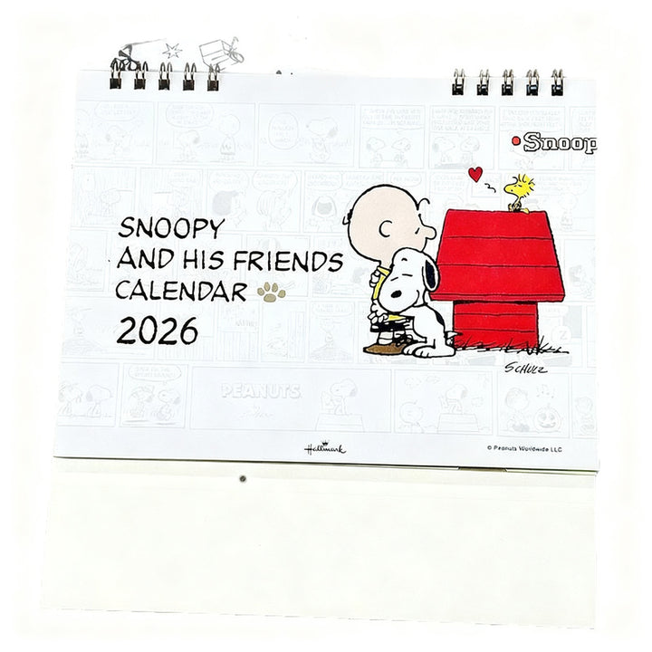 Table calendar 2026 in modern design