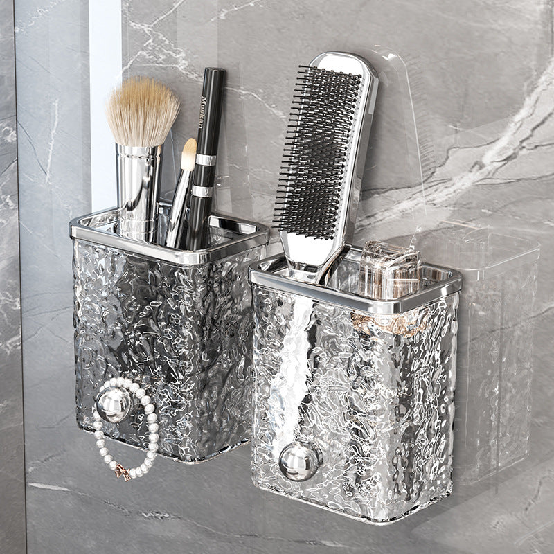 Wall-mounted storage box, self-adhesive