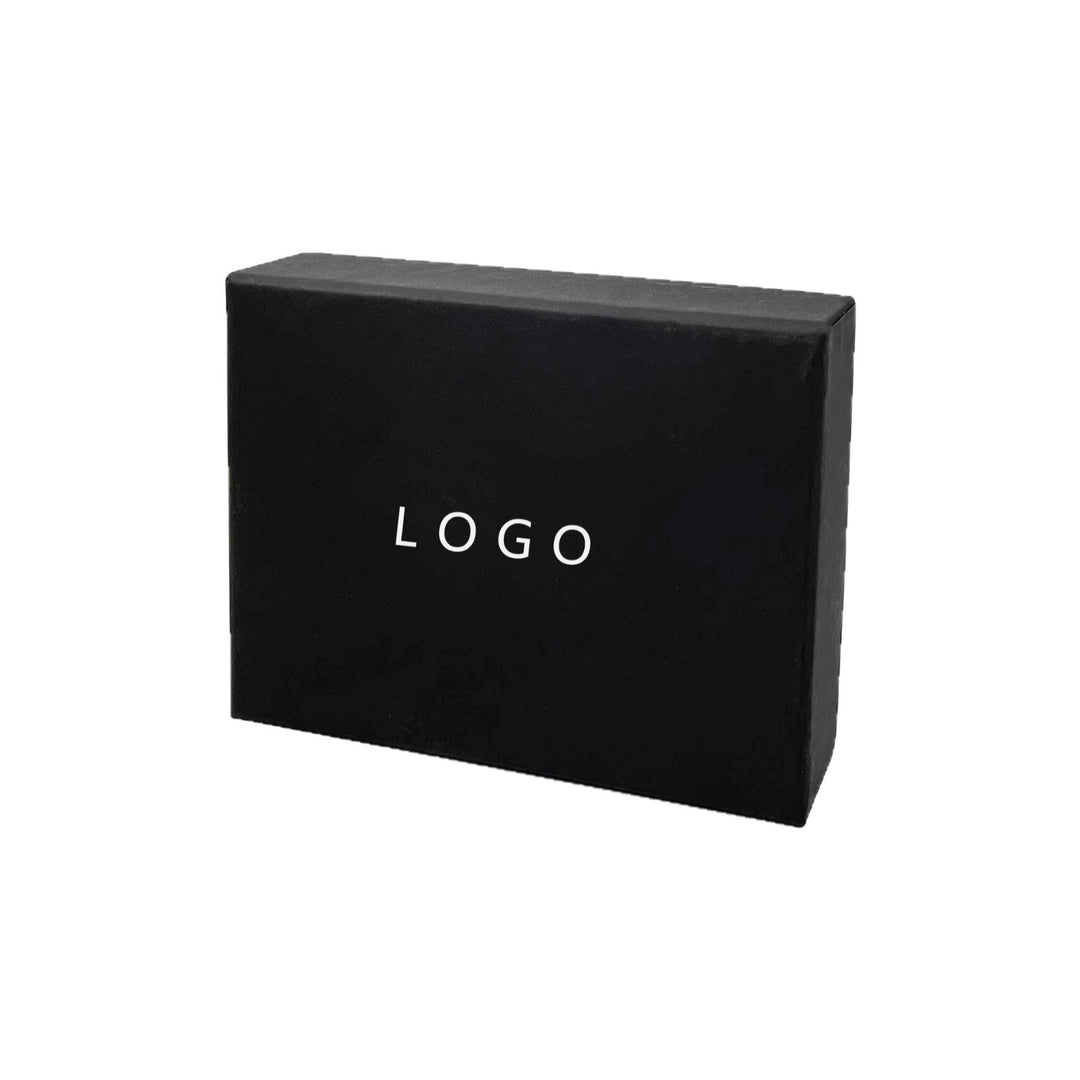 Cardboard jewelry box with embossing