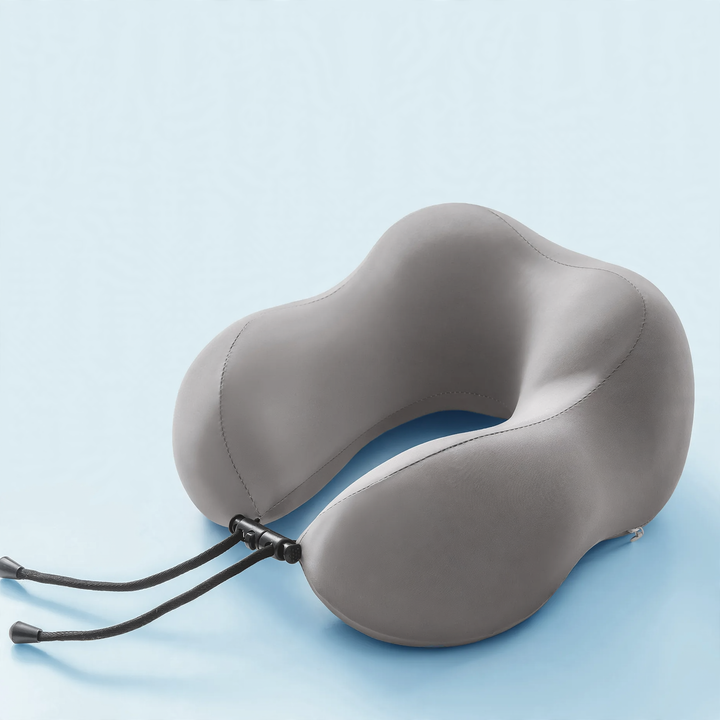 U-shaped memory foam neck pillow for travel
