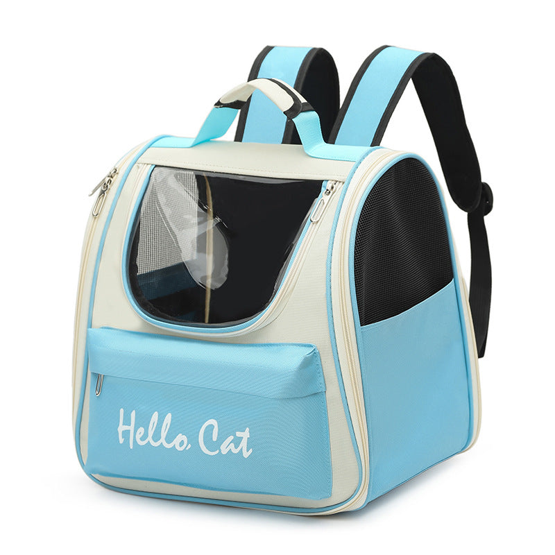 Dog carrier bag for small dogs, backpack