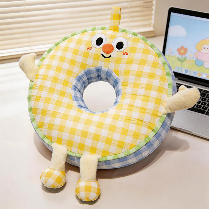 Round midday nap cushion, breathable