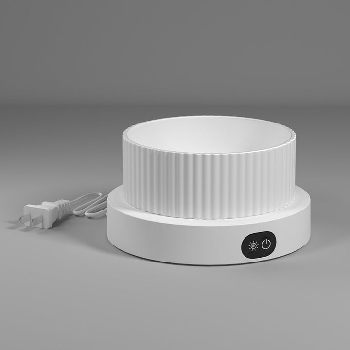 Heated ceramic water dispenser for cats and dogs
