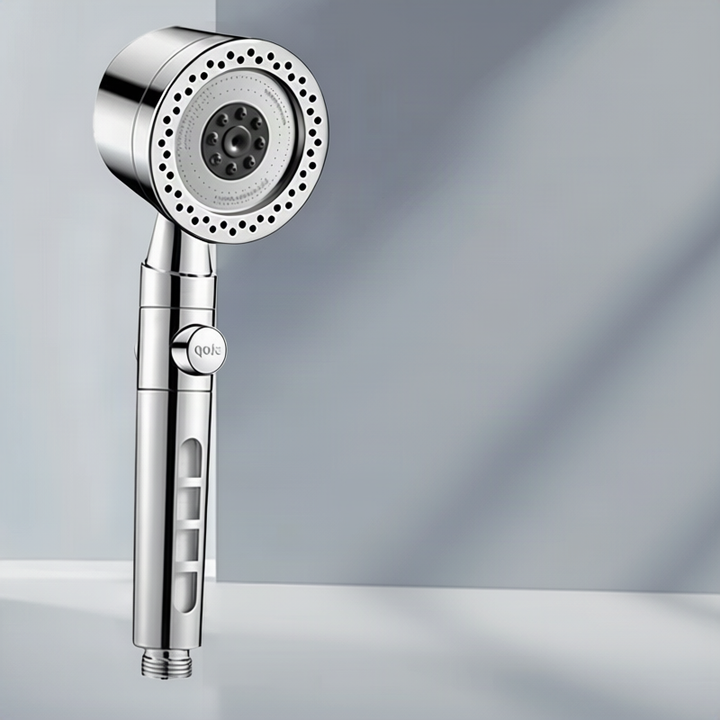 Multifunctional shower head with LED and massage function