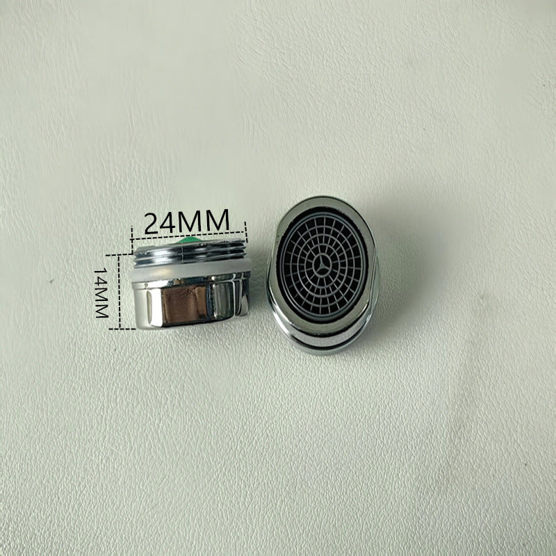 Water-saving aerator, copper, various sizes
