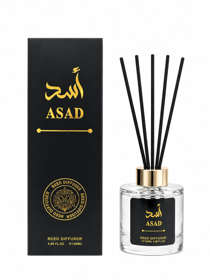 Room fragrance with rattan sticks, 120 ml
