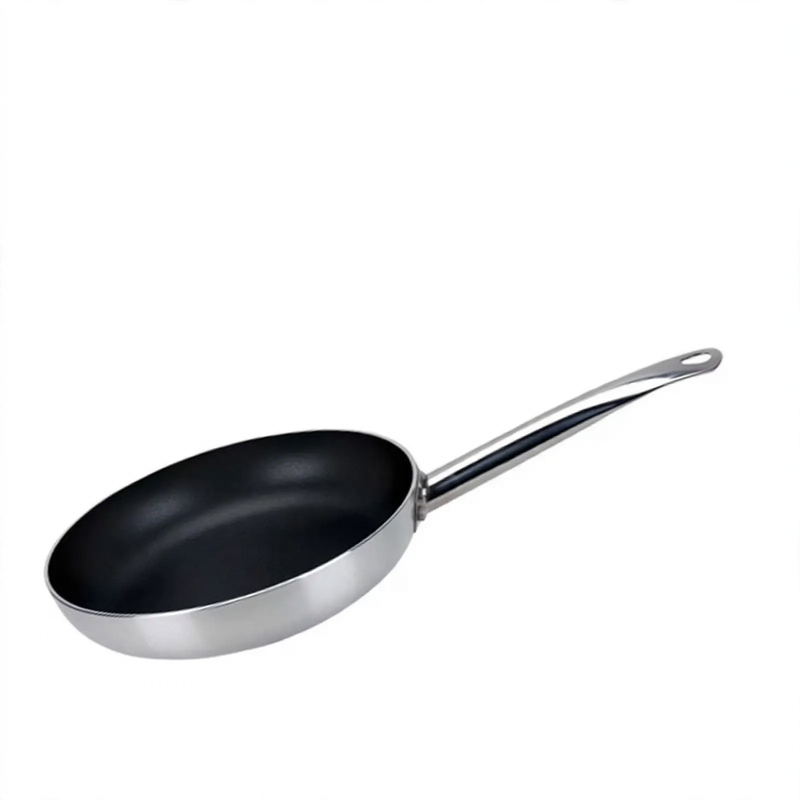 Frying pan, titanium-aluminum, non-stick