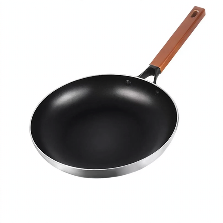 Frying pan, titanium-aluminum, non-stick