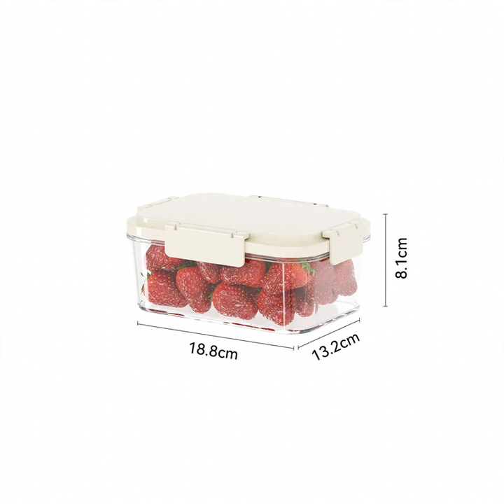 Fresh-keeping box with cooling element and drip tray