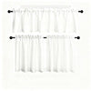 Window curtain with hot air balloon motif
