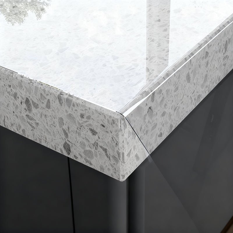 Transparent protective foil for tables and furniture