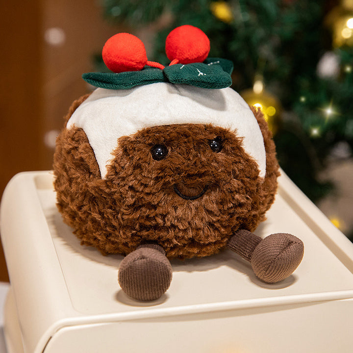 Christmas plush figures, 10 cm