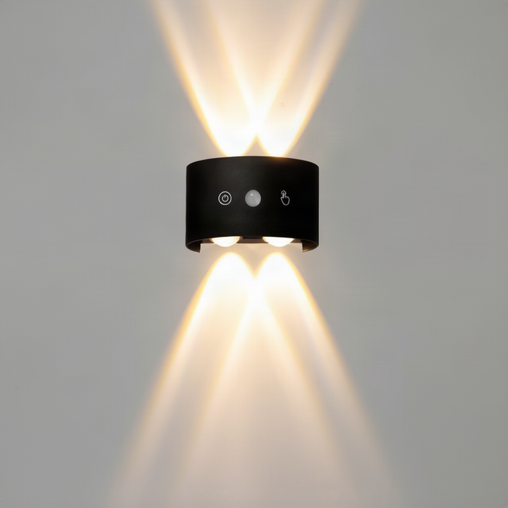LED wall light, aluminum, waterproof