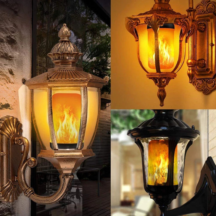 BowLift | LED FLAME LIGHT PARTY LAMP - 4 MODES SIMULATION FIRE