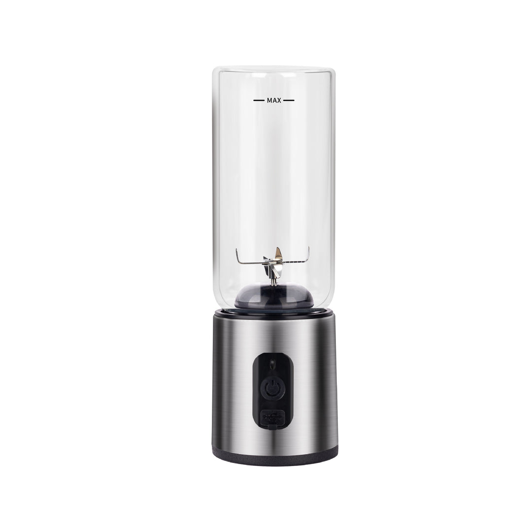 Portable juicer made of borosilicate glass, 400 ml