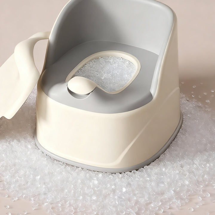 Child potty made of plastic