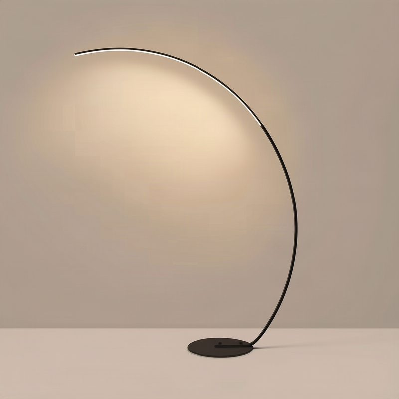 LED floor lamp, modern, dimmable