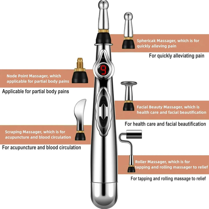 BowLift | Electronic Acupuncture Pen | Meridian Massage Device for Pain Relief