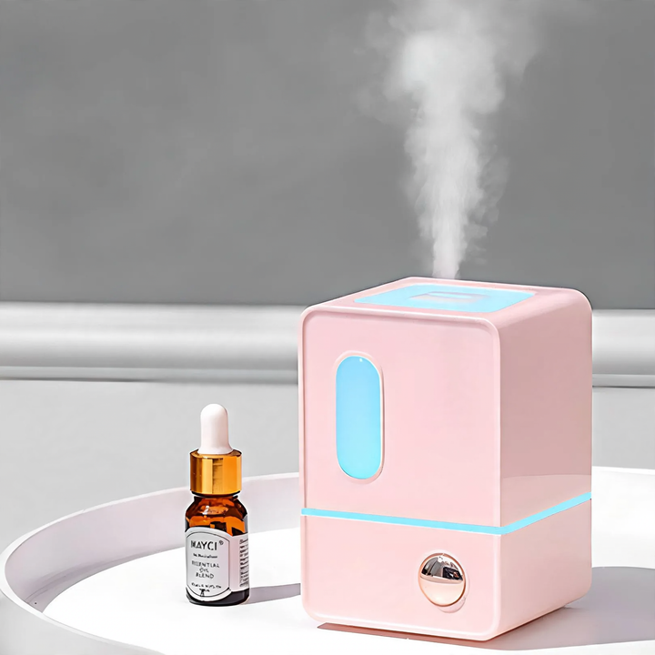 Ultrasonic aroma diffuser with high mist output