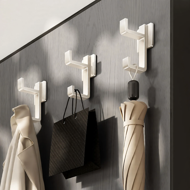 Door hooks without drilling, steel construction