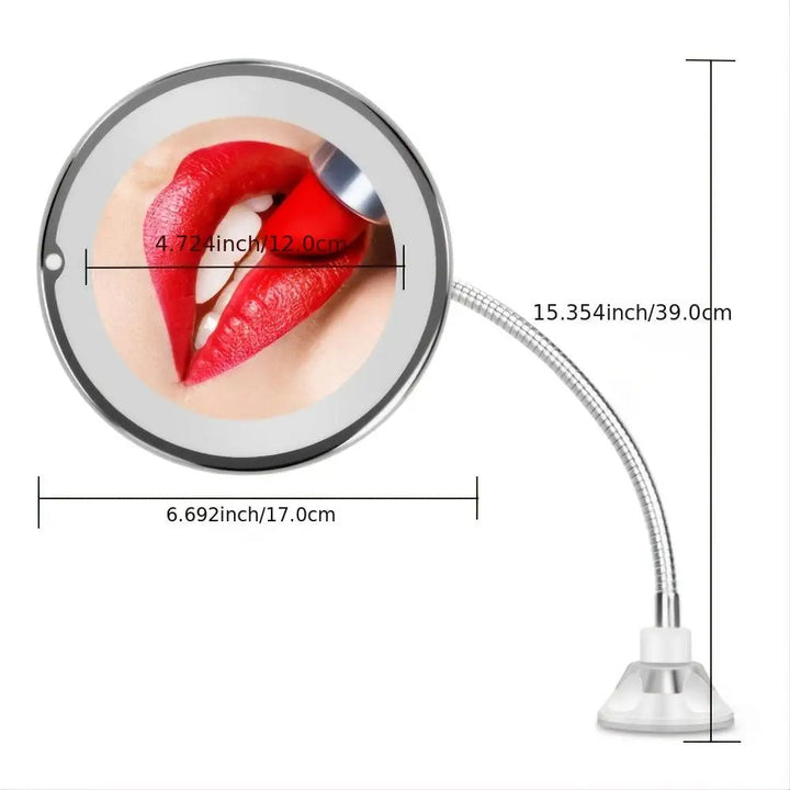 BowLift | Flexible Gooseneck Makeup Vanity Mirror