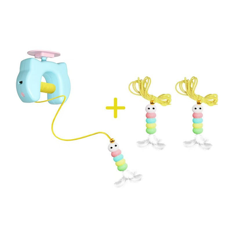 Cat toy with mint and crinkly paper