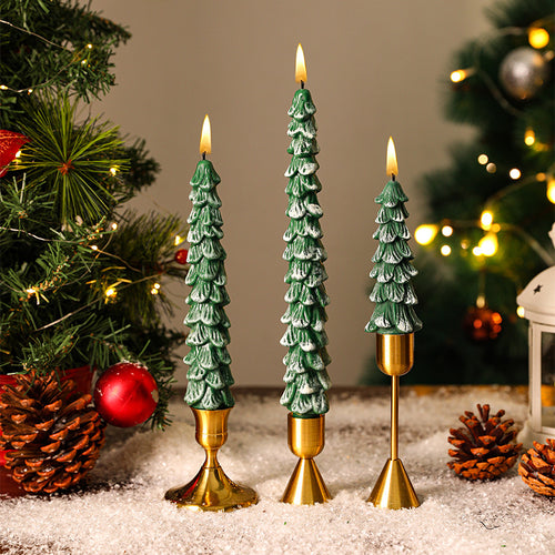 Christmas tree scented candle, soy blend, hand made
