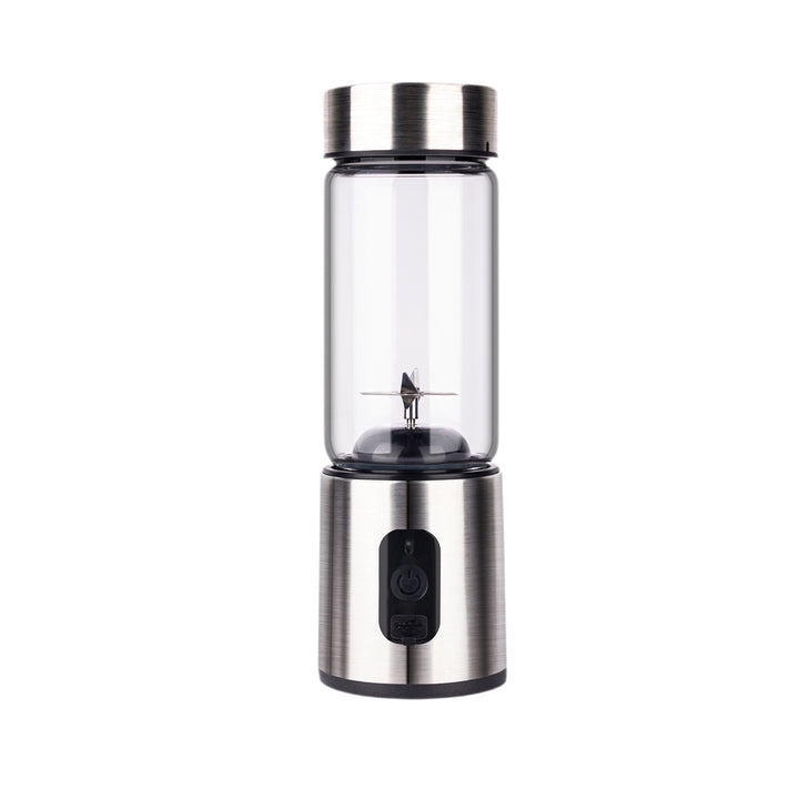 Portable juicer made of borosilicate glass, 400 ml