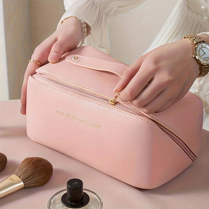 BowLift | Travel-friendly Makeup Organizer with Zipper – Elegant Cosmetic Bag
