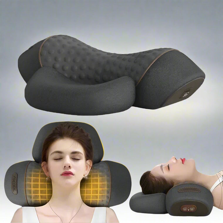 BowLift | Electric Head and Neck Massager Cervical Pillow