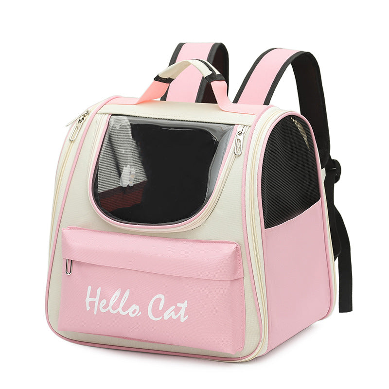 Dog carrier bag for small dogs, backpack