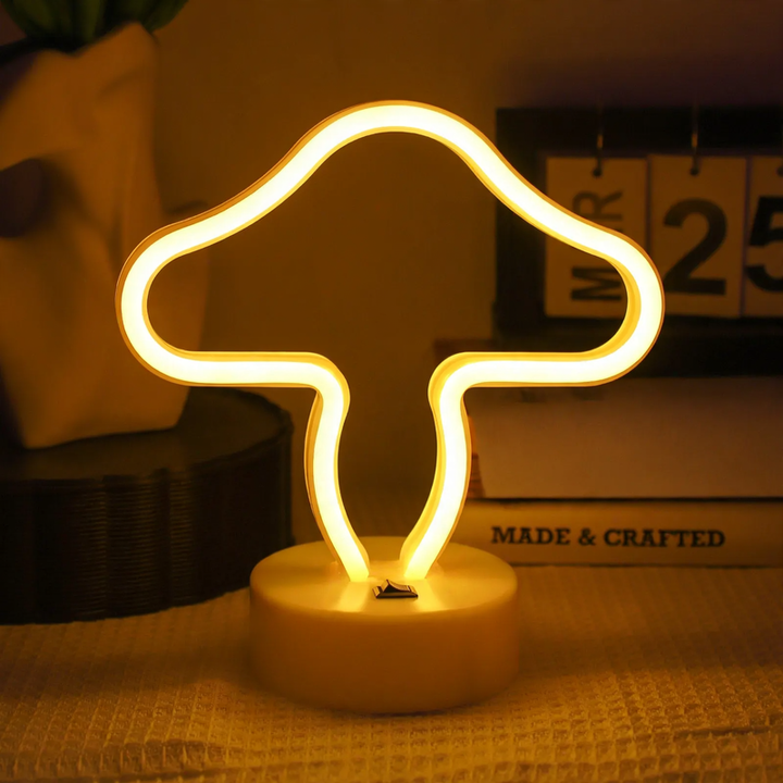 LED Neon Light LOVE, Plastic, Switch Control