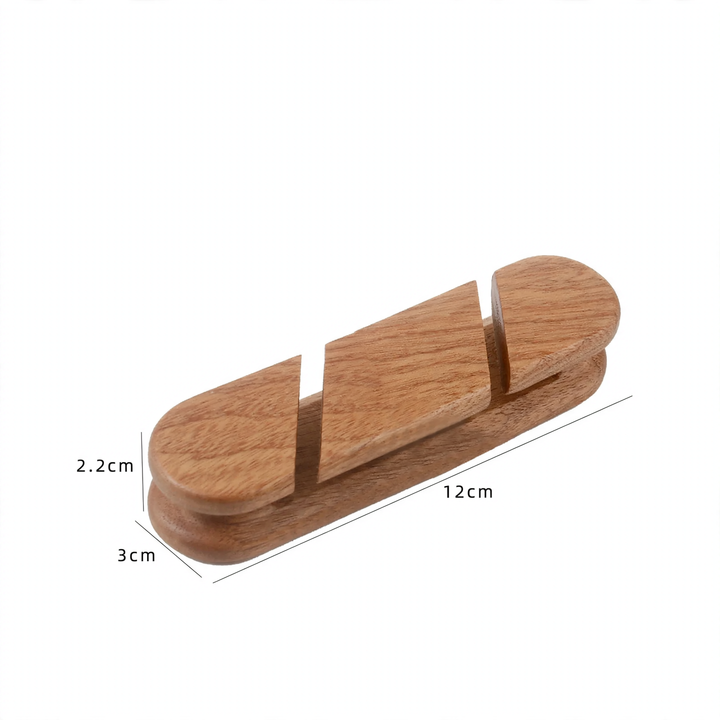 Wooden cable organizer, model K009