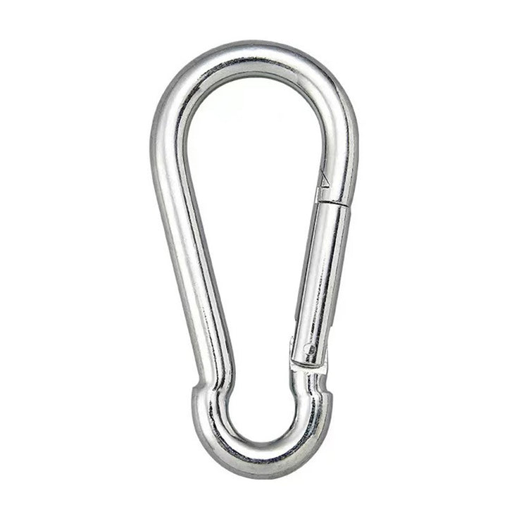 Safety carabiner made of carbon steel