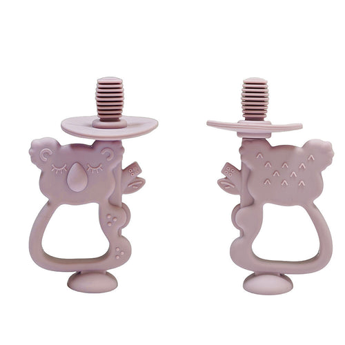 2-in-1 Koala Silicone Teething Ring
