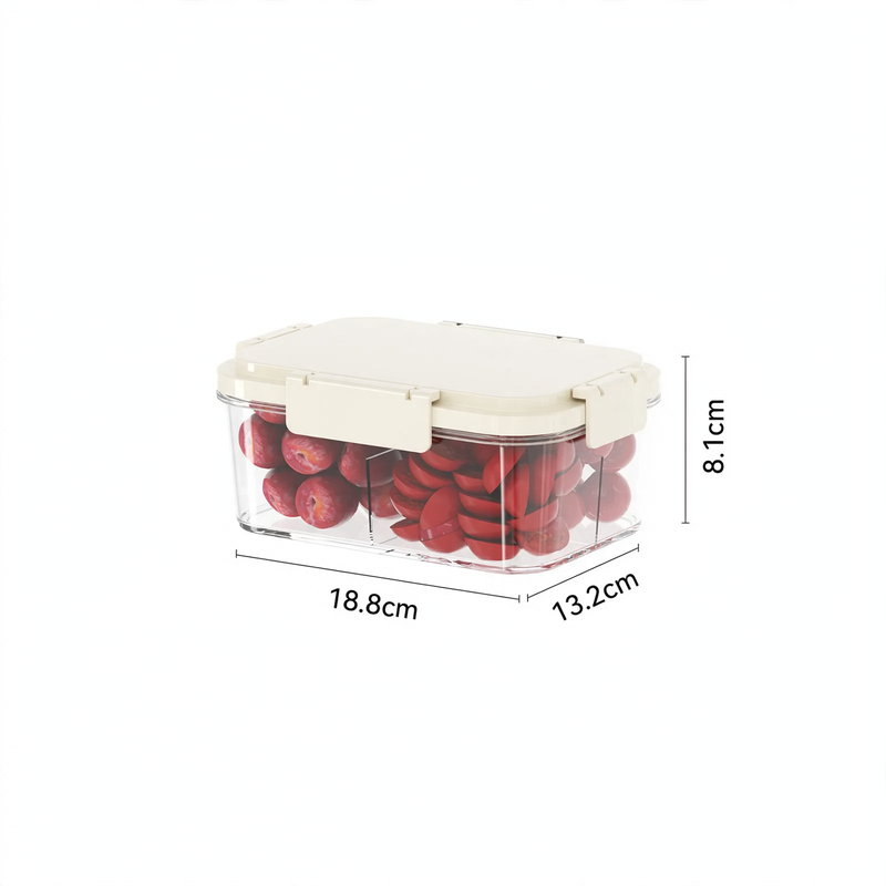 Fresh-keeping box with cooling pack, 800–1000 ml
