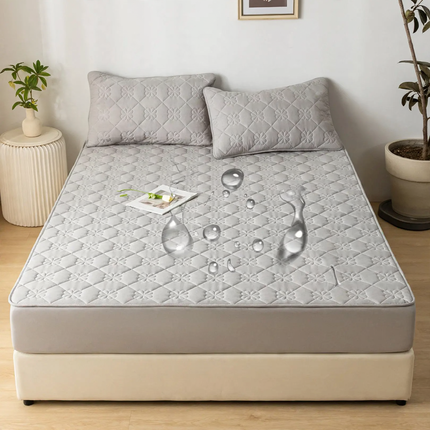 Waterproof fitted sheet, 180 cm, washable
