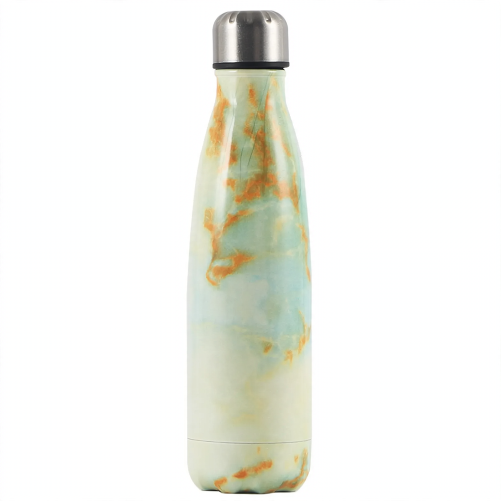 Insulated stainless steel drinking bottle, 500 ml