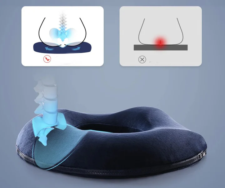 BowLift | Hemorrhoids & Coccyx Pain Relief Cushion